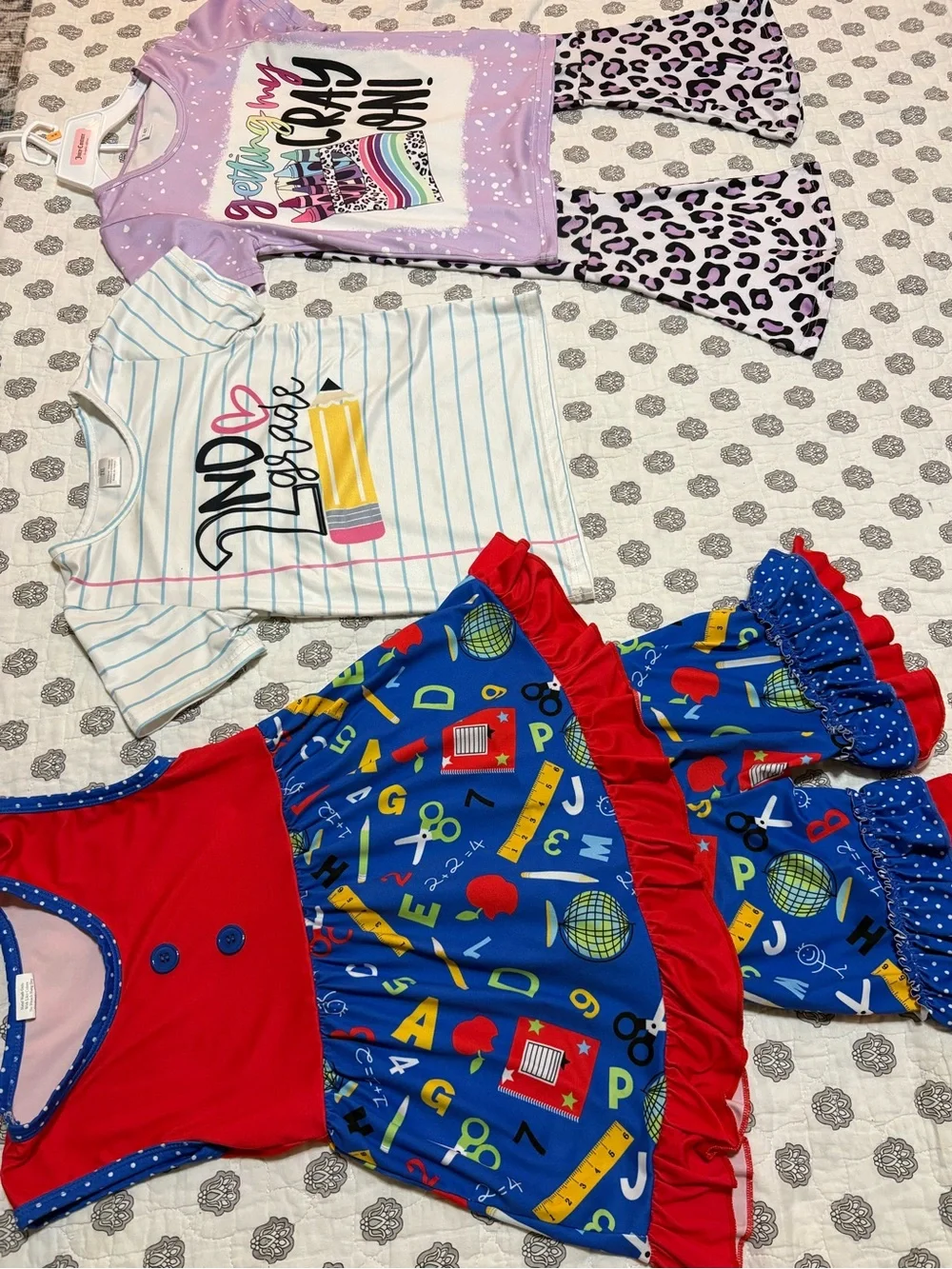 Girl’s Boutique School Outfit Lot 6/7